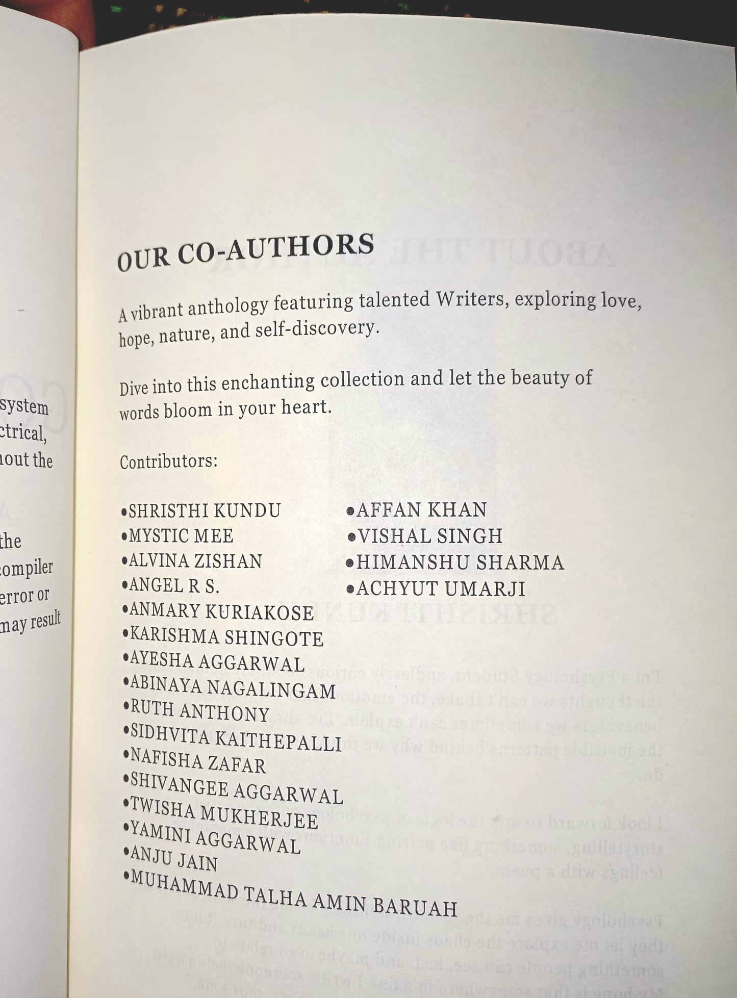 GOLDEN HOUR: AN AUGUST ANTHOLOGY